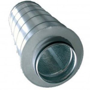 Silencieux métal 150/600mm-conduit de ventilation